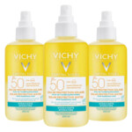 3x Vichy Capital Soleil Hydraterend Zonbeschermend Water SPF 50 - 68.51 euro