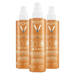 3x Vichy Capital Soleil UV Cell Protect Fluide Spray SPF 30 - 66.03 euro
