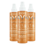 3x Vichy Capital Soleil Kids Cell Protect Spray SPF 50+ Gezicht en Lichaam - 66.03 euro