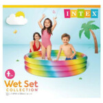 Intex Regenboog Zwembad 147x33 cm - 12.59 euro