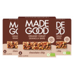 3x MadeGood Granola Repen Chocolate Chip - 9.2 euro