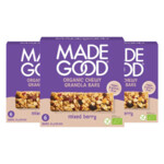 3x MadeGood Granola Repen Mixed Berry Bio - 9.2 euro