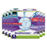 6x Bison Vochtvreter Turbo tab Lavendel