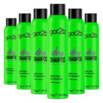 6x Got2b Droogshampoo Fresh & Fabulous