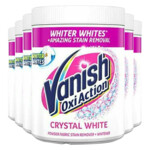 6x Vanish Oxi Action Base Poeder Crystal White - Witte was