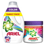 Ariel Vlekverwijderaar Diamond Bright Gekleurde Was en Ariel Vloeibaar Wasmiddel Color Pakket