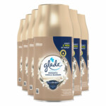 6x Glade Automatic Spray Romantic Vanilla Blossom