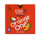3x Ella's kitchen Fruit Smoothie The Orange One 6+m