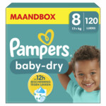 Pampers Baby Dry Luiers Maat 8 (17 kg+)