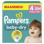 Pampers Baby Dry Luiers Maat 4 (9-14 kg)