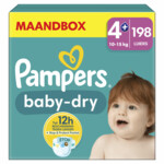 Pampers Baby Dry Luiers Maat 4+ (10-15 kg)