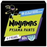 Pampers Ninjamas Nachtluiers Maat 7 (4-7 jaar) Jongen