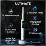 Oral-B Elektrische Tandenborstel iO 10 Wit - 329.99 euro