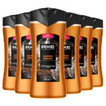 6x Axe Douchegel Copper Santal