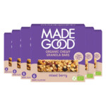 6x MadeGood Granola Repen Mixed Berry Bio