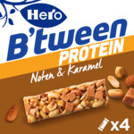 Hero B&#039;tween Protein Noten &amp; Karamel  4x24gr