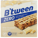 3x Hero B'tween Mueslireep Zero Witte Chocolade - 6.05 euro
