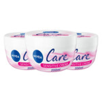 3x NIVEA Care Bodycrème Sensitive