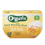 6x Organix Good Morning Bowl Mango, Perzik, Yoghurt 12+m