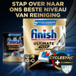 Finish Ultimate+ All in 1 Infinity Shine Vaatwastabletten Regular - 18.29 euro