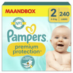 Pampers Premium Protection Luiers Maat 2 en Harmonie Aqua Billendoekjes 720 stuks Pakket - 79.75 euro