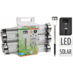 Solarlamp RVS Set 5-delig