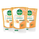 3x Dettol No-Touch Handzeep Refill Extra Care Honey & Sheabutter