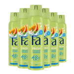 6x Fa Deodorant Spray Orange Sunrise