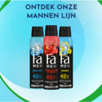 3x Fa Men Deodorant Spray Attraction Force - 6.56 euro
