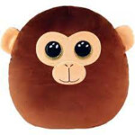TY Squish a Boo Dunston Brown Monkey 20 cm