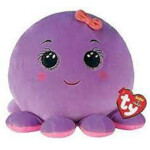 TY Squish a Boo Octavia Purple Octopus 20 cm