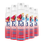 6x Fa Deodorant Spray Watermelon Waves
