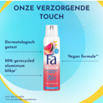 6x Fa Deodorant Spray Watermelon Waves - 12.49 euro