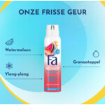 6x Fa Deodorant Spray Watermelon Waves - 12.49 euro