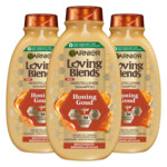 3x Garnier Loving Blends Honing Goud Shampoo - 15.47 euro