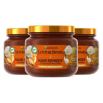3x Garnier Loving Blends Argan- en Cameliaolie Haarmasker - 20.23 euro