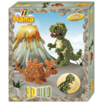 Hama Set Strijkkralen 2500 Kralen 3D Dino - 3250
