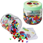Hama Ton Maxi Beads And Pegboards 400 Kralen - 8792