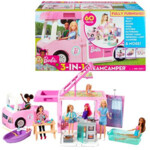 Barbie 3in1 Droom Camper en Accessoires