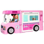 Barbie 3in1 Droom Camper en Accessoires - 115 euro