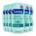 6x Sanex Agave Revitalizing Douchegel