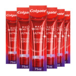 6x Colgate Tandpasta Max White Ultra Deep Clean