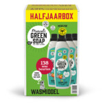 6x Marcel's Green Soap Wasmiddel Kleur Perzik & Jasmijn 23 Wasbeurten