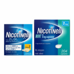 Nicotinell Combinatie therapie: Pleister 21 mg 14 st + Zuigtablet Mint 1 mg 204 st Pakket
