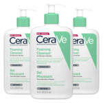 3x CeraVe Foaming Cleanser - 49.3 euro