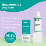 2x Q+A Niacinamide  Daily Toner - 15.87 euro