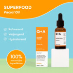Q+A Superfood Gezichtsolie - 9.85 euro