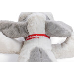 Beeztees Pluche Hondenknuffel XL Ties Wit 48 x 46 x 11 cm