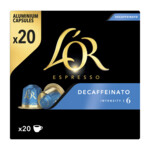 L&#039;OR Espresso Koffiecups Decaffeinato  20 stuks