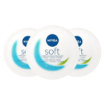 3x NIVEA Soft Crème Pot